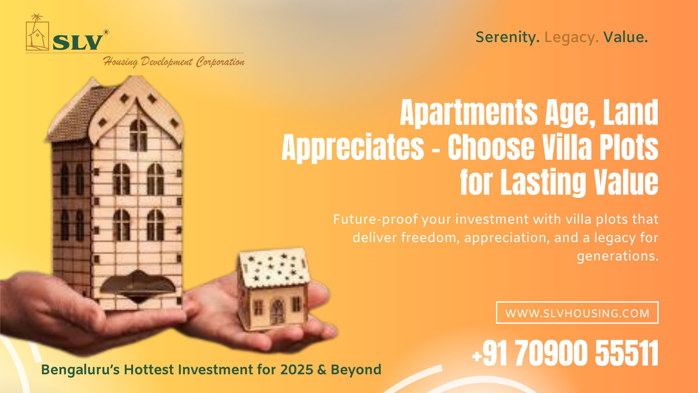 Villa Plots vs Apartments in Bengaluru – Pros and Cons for Smart Real Estate Investment